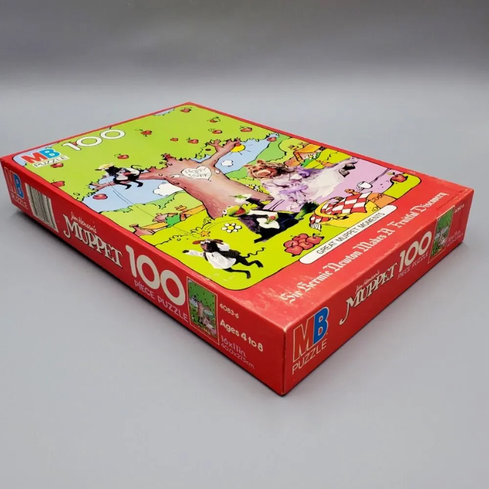 Muppets MB Jigsaw Puzzle Milton Bradley Great Moments Sealed Vintage New 1983